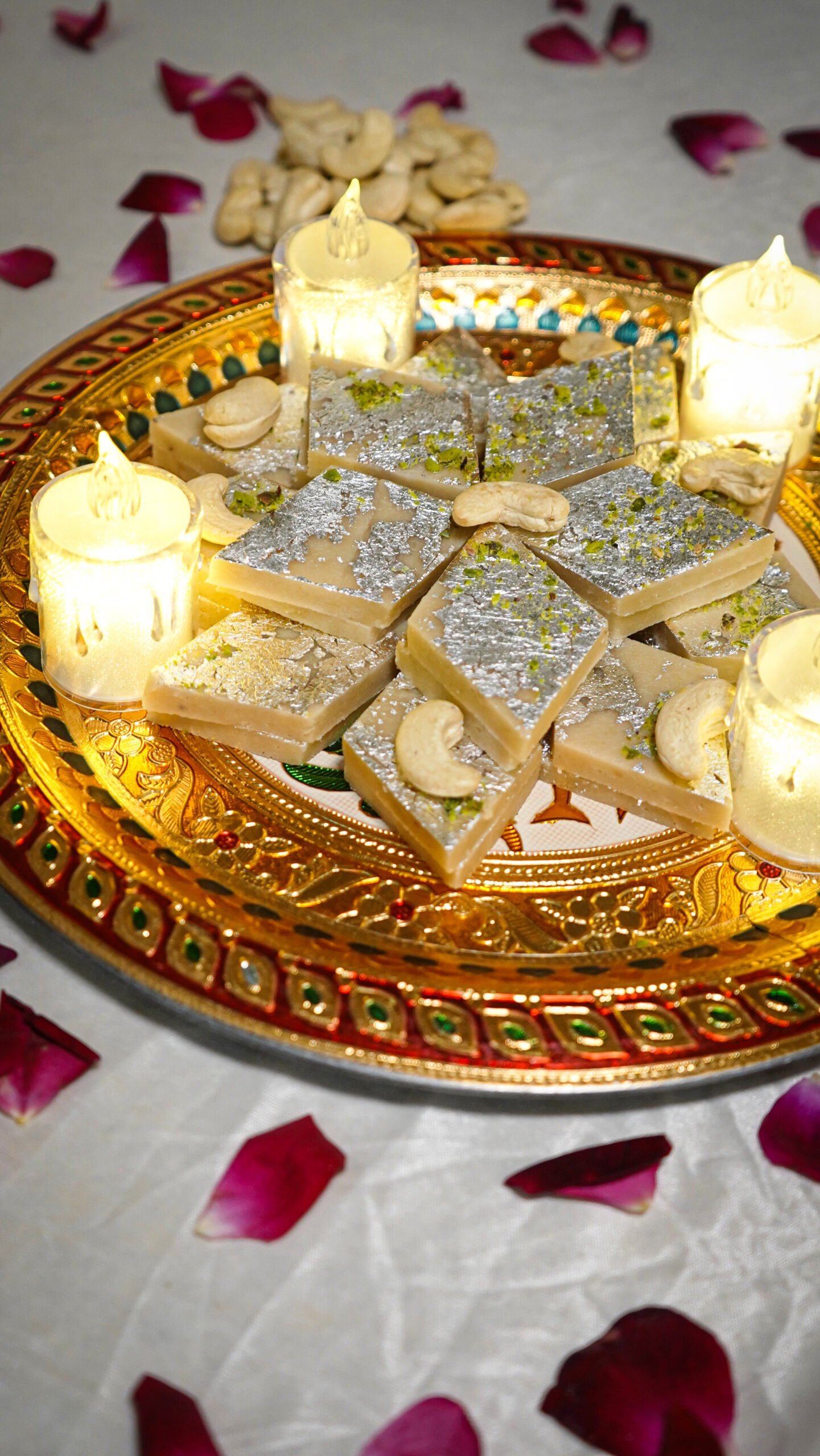 Premium sweets close-up